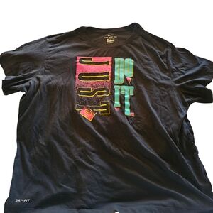 Nike Black Graphic T-Shirt